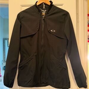 Oakley women’s Black Windbreaker Jacket